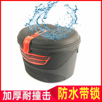 Electric car car basket car basket with cover waterproof car basket Small pedal battery car bicycle vegetable basket Front toolbox