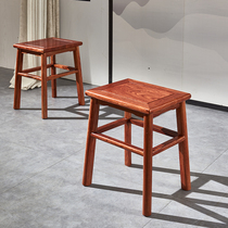 New Chinese Hedgehog Solid Wood Bench Free Paint Process for New Chinese Childrens Small Bench