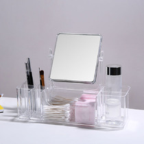 Comfort zone cosmetics storage box Beauty Mirror dressing table desktop skin care rack lipstick storage rack