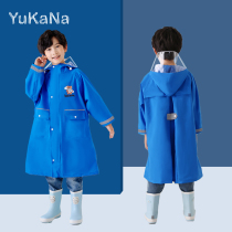 Children Raincoat Nursery School Pupil Rain Cape Suit Waterproof Full Body Boy Girl Cloak Style Long-Style Raincoat