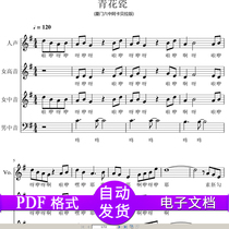 Green flower porcelain Xiamen VI choral genealogy Akabella version 4 Sound Department Total Spectral HD High-definition Second Hair