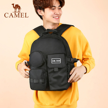 Camel backpack large capacity Fashion Light Leisure Sports Daily shoulder bag mountaineering simple warehouse travel backpack