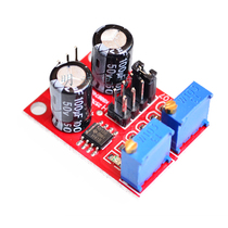 NE555 pulse frequency duty cycle adjustable module square wave rectangular wave signal generator stepper motor drive