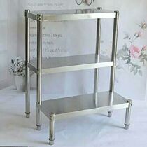 Stainless Steel Bathroom Corner Rack Containing box Refrigerator base Living room Living Room Shelf Custom Processing