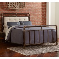 American country LOFT water pipe industrial wind iron bed creative retro spot iron bed frame fashion double wedding bed