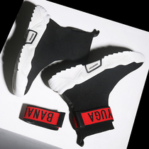 Mens shoes spring and summer trendy shoes 2021 new trend youth Korean casual shoes board shoes mens shoes high-top shoes