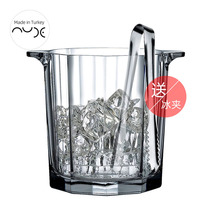 Turkey Imports NUDE Crystal Ice Bucket Glass Ice Bucket Red Wine Champagne Ice Bucket Ice Bucket Ice Bucket Send Ice Clip]