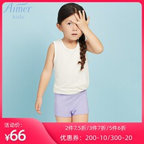 Love childrens new angel pants for girls Soft and delicate mid-waist boxer panties AK123V21