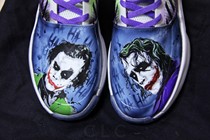 No Shoes WOW7 clown JOKER theme sneakers custom Changlin CLCustom hand painted DIY service