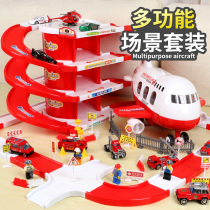 June 1 Childrens Day gift simulation plane toy child boy fall resistant 3-year-old baby fire engineering car car