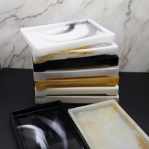 Hotel toilet sink tray rectangular wash table tray toilet hotel bathroom family accessories bathroom