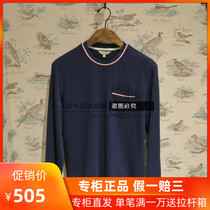 19 Autumn Winter France AIGLE BILYM mens round neck long sleeve T-shirt I6252 I625A I625B