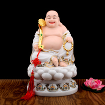 Han Bai Jade Buddha Statue of the Buddha Statue of the Buddha Statue of the Buddha MillersBodhisattBodhisattBodhisattva Buddha smiling Buddha in the future Buddha opened the home pendulum