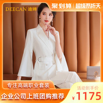 DEECAN High-end Customized Host Banquet Career Suit 2021 new Korean version Temperament Woman President Xi Fu Chun