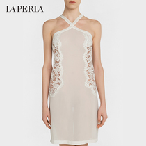 (Autumn Winter) LA PERLA ladies pyjamas LAWINIA ROSE lace suspenders short nightgowns home wear