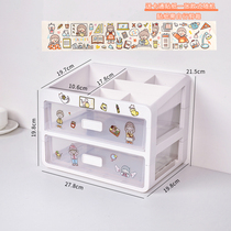 Japan X Purchase Stationery Cosmetics Cashiers Box Office Desk Surface Pen Holder Student Drawers Dormitory Theiner Girls Heart 