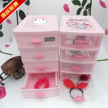 Korean hair accessories Baby hair hair circle Girl hair rope Baby clip Jewelry cartoon finishing storage box Children