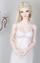 BJD doll SD doll 1 3 goddess fan light gold wave long hair not only shoot