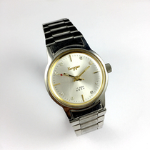 Original stock peacock brand 17 drill silver face manual mechanical watch medium size 33mm