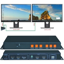 4K2 TV picture no deformation splicer projector fusion 1 machine dual screen expansion two screen treasure point-to-point