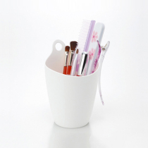 Hanging Wall creative Mini small desktop trash can table cute plastic uncovered small storage tube Miscellaneous bucket