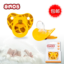 Original imported Swiss AMOS bionic tooth guard pacifier animal series newborn 6-12 months