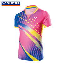  Special offer womens victor victory badminton suit 76005 victor jersey training competition suit