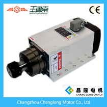 Carpenter motor Changsheng Wang 4 5kW axle air cooled square electric spindle carpentry motor opener