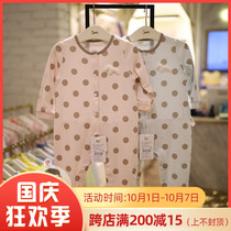 Direct mail ETTOI Korea Pegus childrens clothing 2021 autumn childrens underwear jumpsuit 517505