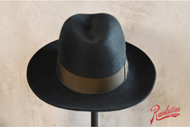 Classic Borsalino all Italian handmade rabbit hair wide eaves Panama hat top hat 0836
