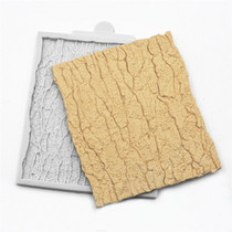 New food grade turning sugar cake silicone mold bark dry Pace decoration Mousse chocolate baking tool