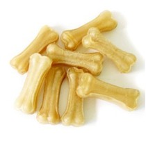 5cm long skin compression Bone pet grinding tooth tooth tooth tooth dog bite glue edible 10 sets