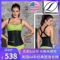 United States slimming belly sports explosive sweat corset waist tie abdominal belt body shaping waist belt fitness training belt female