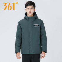 361-degree mens clothing 2021 new short models 361 Lions 361 Lions Thickened Warm Casual Sports Jacket Cotton Jacket Man