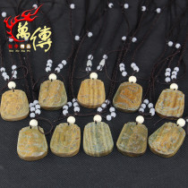 Wan Chuan mahogany pendant green sandalwood carving twelve zodiac pendant pendant wood carving pendant