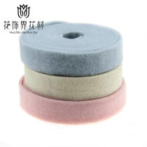 5 m wool felt webbing Christmas tree flower bouquet Garland bow DIY pendant handmade material accessories whole roll