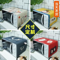 Grans microwave oven dust cover custom electric oven cover cloth water and oil proof Midea Supor cover kitchen cloth