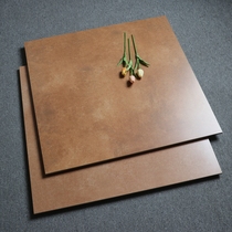 Yellow antique brick living room 800 * 800 tile supermarket door face coffee color floor tile catering shop anti-slip floor brick