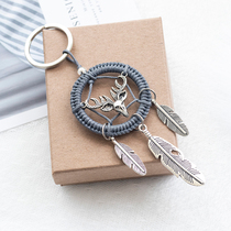 (You Mengxuan) original dream net key chain pendant handmade diy material bag hanging key chain