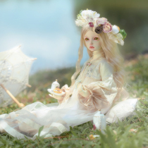 DollZone Jasmine 3 points BJD doll DZ official original dress girl full set SD doll hand-made naked baby