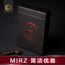 Huiqi imported collection flower cut poker MIRZ fashion trend card