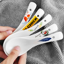 Small soup spoon ceramic housemeFocuspoon dining spoon spoon spoon creative commercial