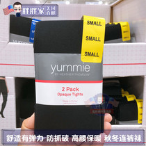 Fat home American direct mail yummie ladies autumn and winter thick high waist socks leggings 2 sets