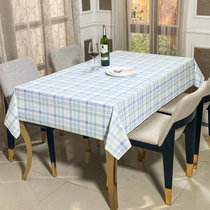 Imported pvc waterproof disposable tablecloth rectangular plaid hipster pastoral dining tablecloth tea table cloth household tablecloth
