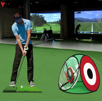 Golf Multi-faceted Rod Mesh Multi-Objective Practice Indoor Training Portable Foldable LXW021