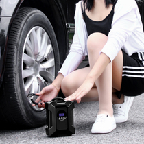 Car inflator with air pressure gauge for car tires high pressure gaslighting trolley Home car Inflator Vehicles vehicles