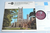 Choristers of Ely Cathedral Christmas banquet Music set DECCA Black Gel LP