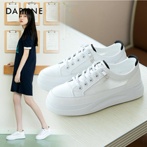 Daphne little white shoes woman 2022 new womens shoes Summer thin inside heightening shoes children net face breathable plate shoes female