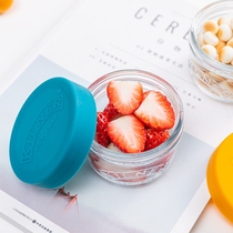 kilner baby fruit box portable out children Baby small sealed fresh-keeping box glass mini food supplement box