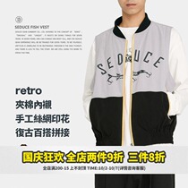 Food fishing SEDUCEgear winter New Food fishing vest vest men mens national tide retro youth wear horse clip
